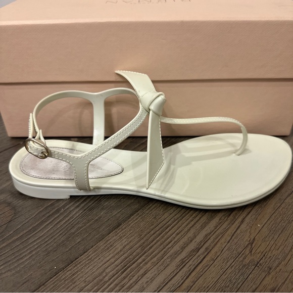 Alexandre Birman Clarita Jelly White Size EU 37 Size US 7 - Picture 9 of 15